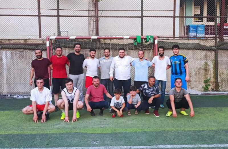 “Spor sağlıktır”😊 Halısahaların faaliyete girmesiyle futbol oynayarak terimizi attık.