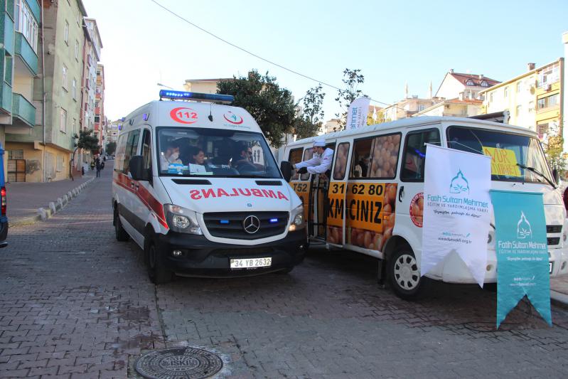 Our 6th Stop in the Book, Water and Sweet Distribution Program: Yenibosna