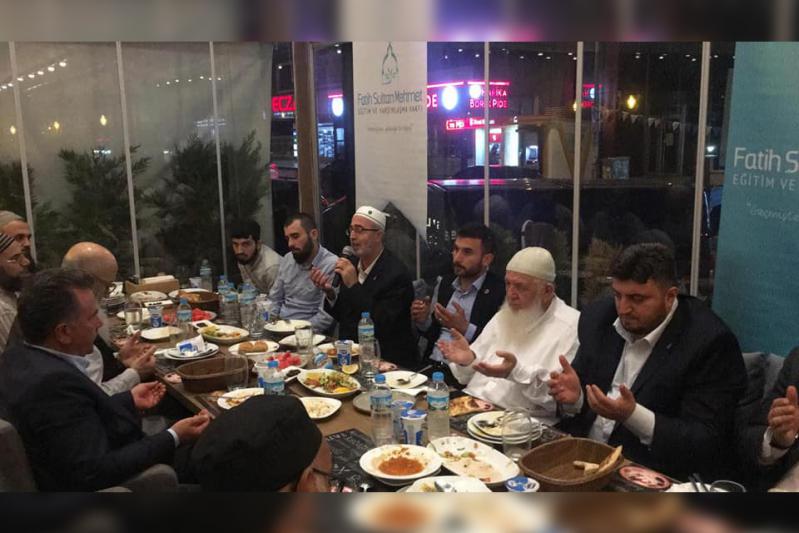 We attended Mr. Mehmet Ay's iftar