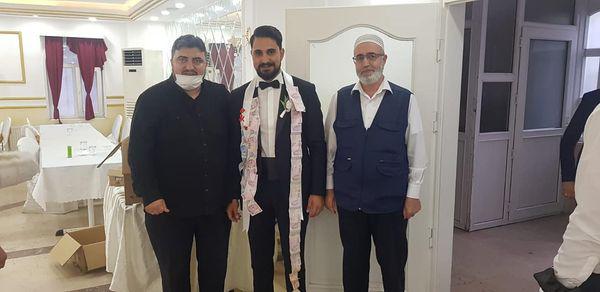 As the foundation management, we attended the wedding ceremonies of our sisters Betül and İhsan Aydın.