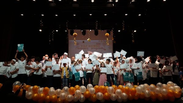 The closing program of our foundation's summer course at Esenler Kadir Topbaş Cultural Center