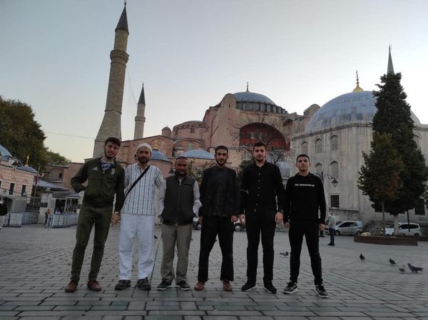 We Performed Morning Prayer in Hagia Sophia Mosque