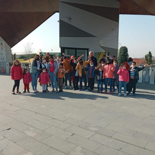 We took our Qur'an Course students to the Anatolian Wonderland and toured them.