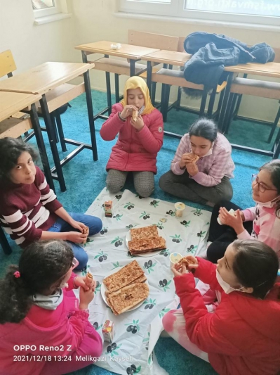 Today, we offered lunch to our students in our fall semester course at our FSM Foundation Kayseri Representative Office.