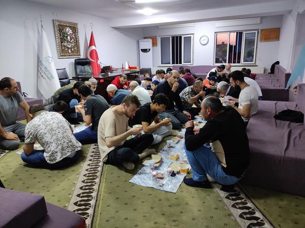 In our Bursa/Gürsu representation, iftar was held tonight on the occasion of the 