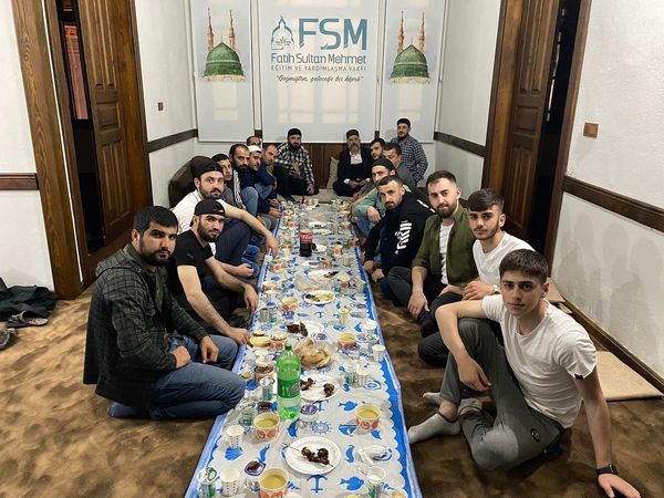 Iftar program at our Bursa/İnegöl representative office.