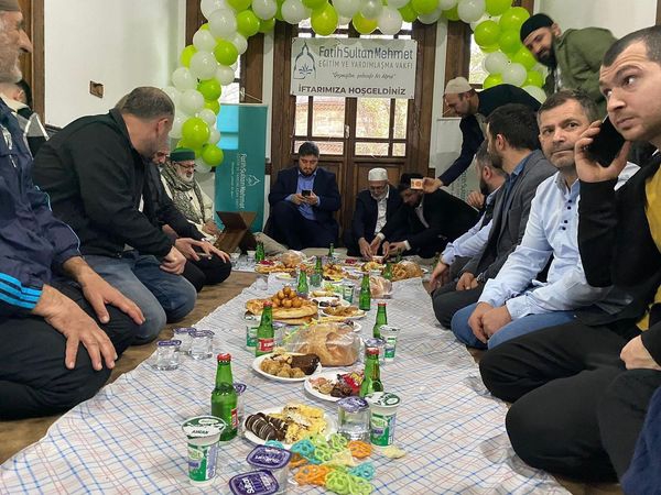 We came together with our brothers at the iftar table in our Bursa/İnegöl Representative Office.