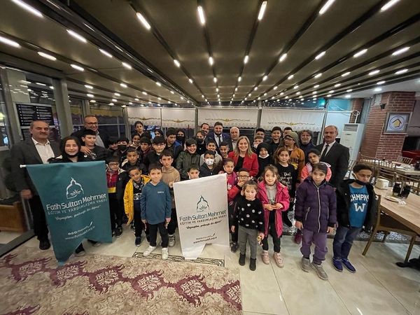 IFTAR MEAL IS ESTABLISHED FOR ORPHANS IN KAYSERİ