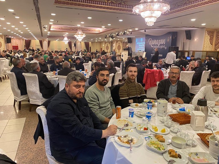 WE ATTENDED THE IFTAR PROGRAM