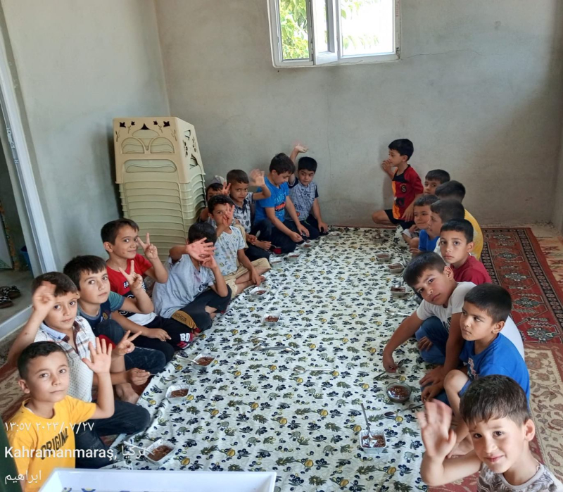 OUR SUMMER COURSES CONTINUE IN THE DISASTER REGION KAHRAMANMARAŞ