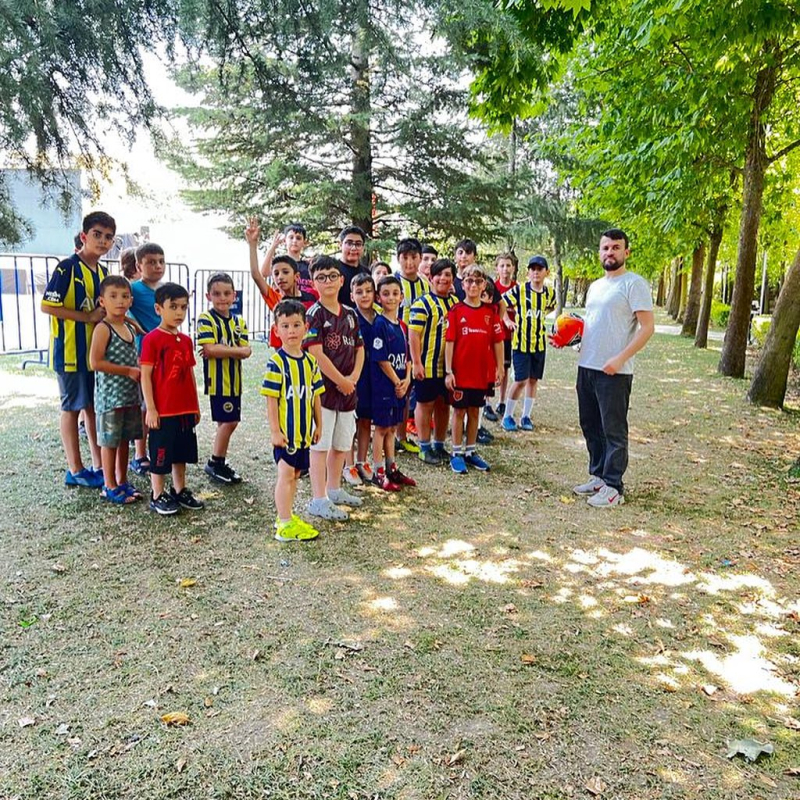 FOOTBALL MATCH AT OUR ÇEKMEKÖY REPRESENTATIVE