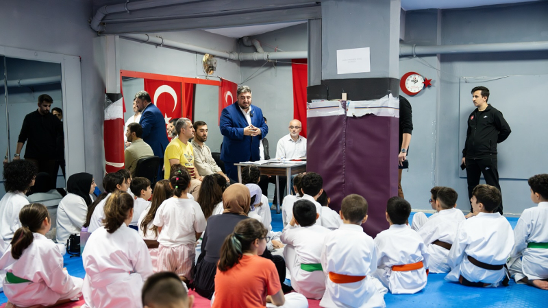 WE PARTICIPATED IN ESENLER 3RD TERM KARATE BELT PROMOTION CEREMONY